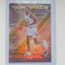 2022-23 Panini Chronicles Donruss Power Formulas Jabari Smith Jr. Gold /10 Rook…