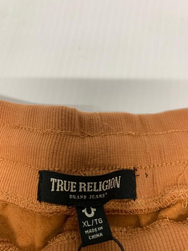Pantaloncini True Religion Marrone XL Uomo A68 Nuovi - Foto 5 di 6
