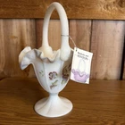 Fenton Basket Signed