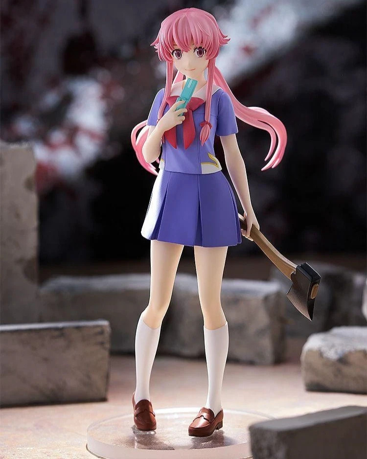 Yuno Gasai Wielding Axe Future Diary: Redial Anime Figure Statue
