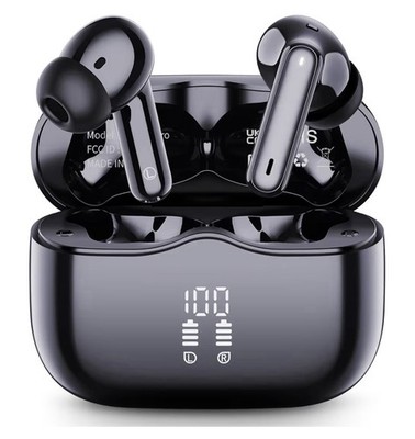 Wireless Earbuds, Bluetooth 5.4 Headphones in Ear with 4 ENC Noise Cancel Mic