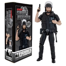 Ultimate 6.5 Inch Swat Officer Action Figure With Deluxe Articulation