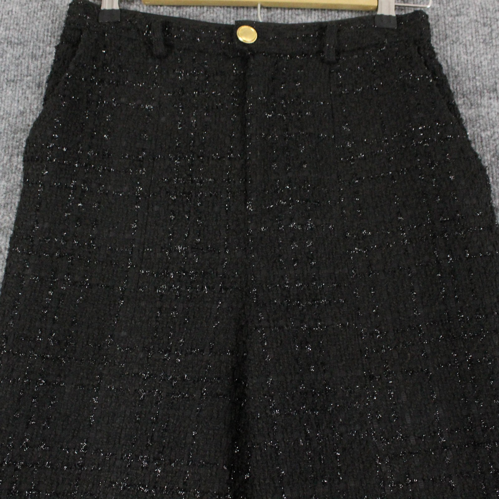 Revolve Assignment Pant Small Devon Tweed Black T… - image 2