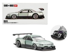 Kaido House x Mini GT 1:64 Nissan Silvia S13-R KAIDO WORKS V1 Green KHMG232