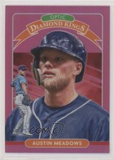 2020 Panini Donruss Optic Diamond Kings Retail Pink Prizm Austin Meadows #15 uk2