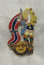 Hard Rock Cafe Oslo National Day Blonde Girl Pin 2006