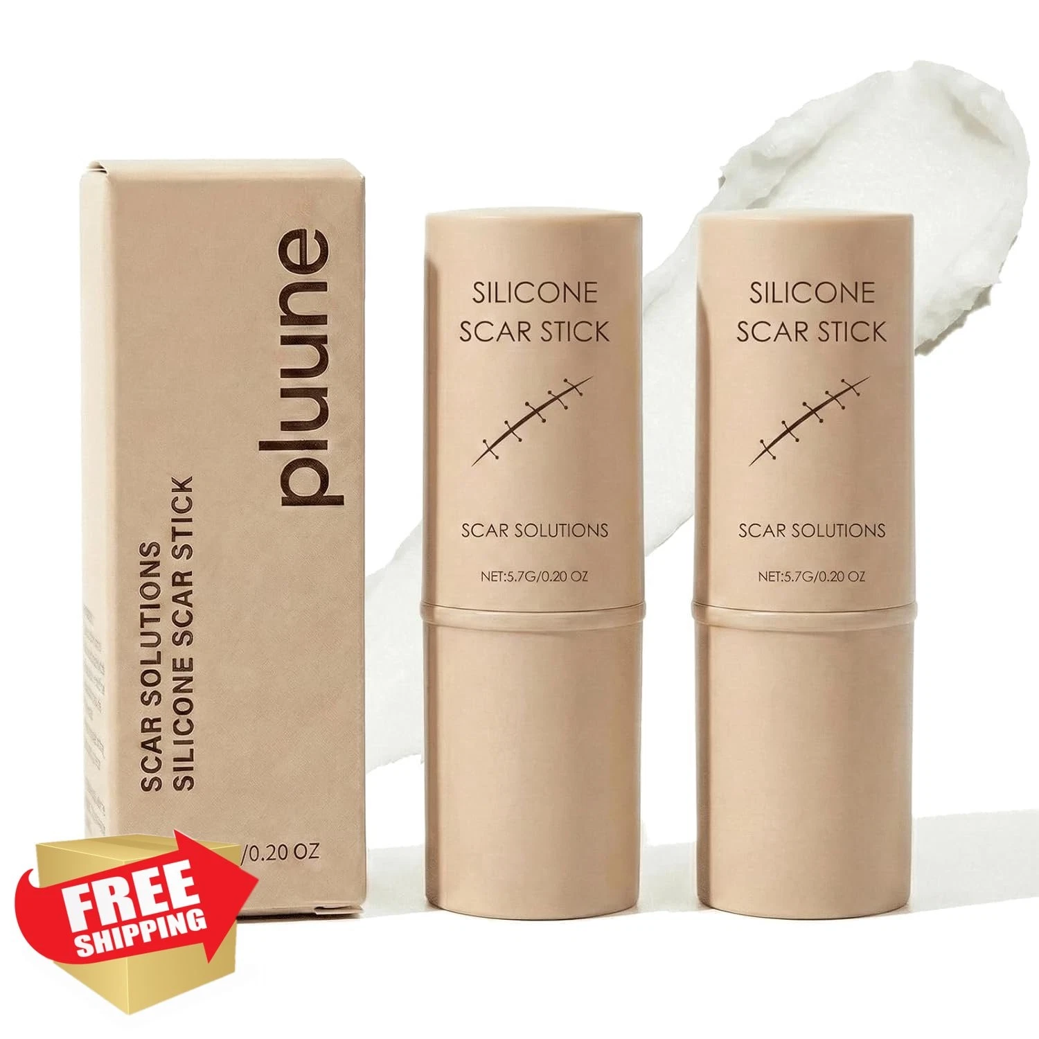 Pluune Scar Stick, Acne Marks Stretch Marks, Centella Vitamin E Gel