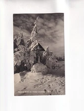 F7083) Carte postale, motif pneus bruts sur HAUT JAUERLING 1929 gel. Aggsbach