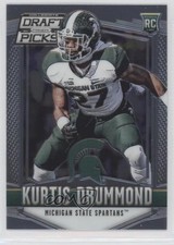 2015 Panini Prizm Collegiate Draft Picks Kurtis Drummond #210 0l2