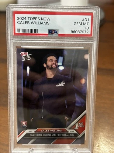 2024 Topps Now - Caleb Williams #D-1 (RC)