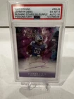 2023 Origins Jahmyr Gibbs Rookie auto- Rushing Stars SG- Purple /17 - Lions
