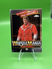 2026 Topps Chrome WWE WrestleMania Insert 