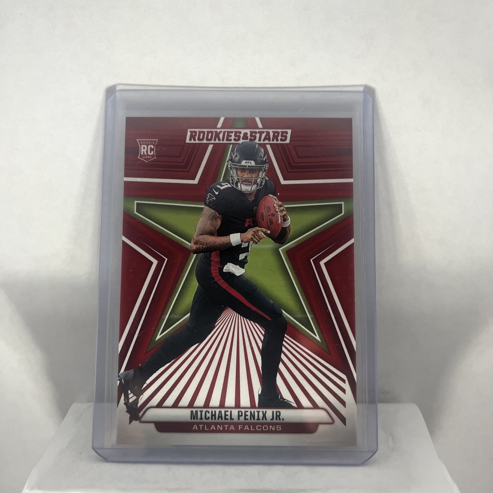 2024 Panini Rookies & Stars Michael Penix RED Color Match Jr. #179 (RC)