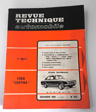 Revue technique Ford CORTINA
