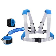 2 in 1 Toddler Leash Anti Lost Wrist Link for Toddlers Toddler Harness, Bab...