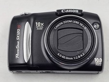 Canon PowerShot SX120 IS 10.0 MP Digital Camera Black - Working