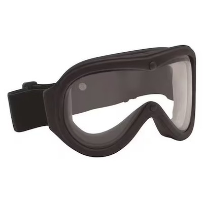 Bolle Safety 40102 Safety Goggles, Clear Double Lens, Anti-Fog, Non-Vented,