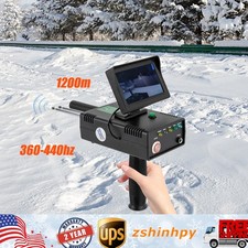 1200M Metal Detector Underground Scanner Treasure Finder Screen For Gold Silver