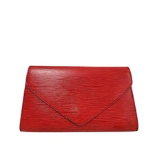 Y1203 LOUIS VUITTON Epi Art Deco M52637 Castilian Red