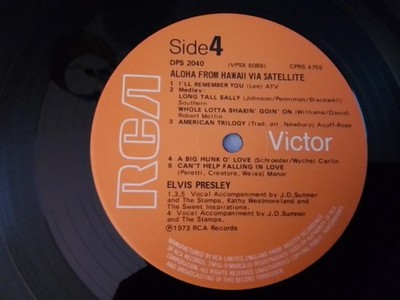 Elvis Presley-Elvis Aloha From Hawaii-2x 12