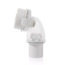 5-Pack QuietAir Elbow for ResMed F20 F30 Mask, 360 Swivel Quick Release