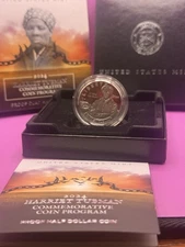 2024-S Harriet Tubman Commemorative Half Dollar • Proof w/ COA & Box