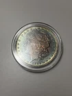 1885 O Morgan Dollar - Unc - Monster Rainbow Toned