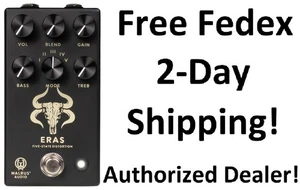 Nouveau Walrus Audio Eras Distortion à cinq états Black Guitar Effects Pedal