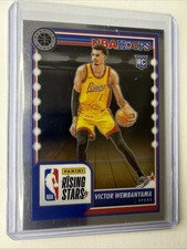 2024 Nba Hoops Premium Stock Rising Stars Victor Wembanyama  Silver Prizm (RC)