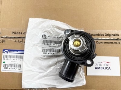 ENGINE THERMOSTAT & HOUSING for 2011-2022 JEEP DODGE CHRYSLER 3.6L V6 MOPAR OEM