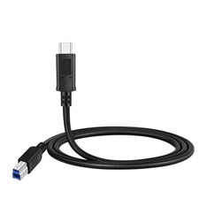 Type C Male to USB B Male Printer Cable Scanner Cord Data Extender Converter