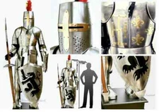 Medieval Knight Suit Full Body Armor Steel Templar Combat Armor suit