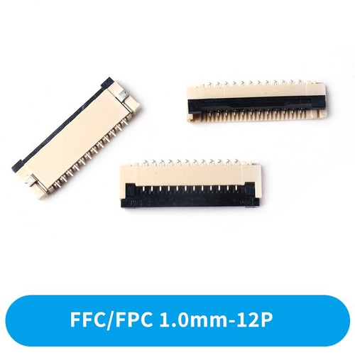 FFC/FPC Flat Cable Connector Socket 4 Pin to 40 Pin Top/Bottom 0.5mm/1.0mm Pitch - Picture 28 of 90