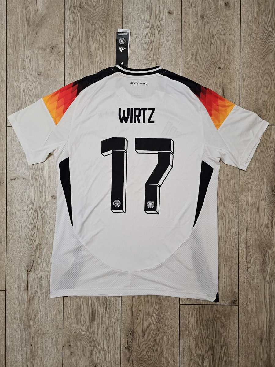 GERMANY 2024 HOME EURO WIRTZ FOOTBALL SHIRT SOCCER JERSEY NEW L