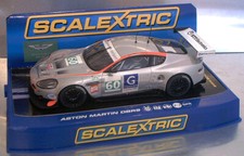 SCALEXTRIC ASTON MARTIN DBR-9 19° SILVERSTONE 2009 C3063 SLOTCAR 1:32 MINT/BOXED