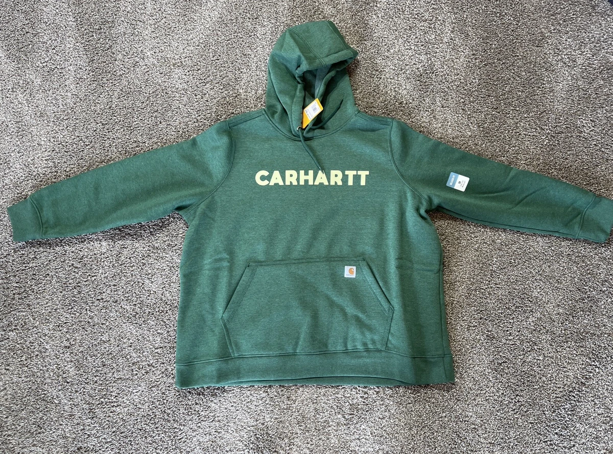 NWT Carhartt Womens Logo Graphic Hoodie Sweatshirt Midweight Size XXXL  Green 3X | eBay