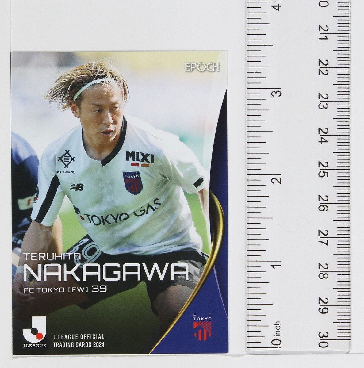 TERUHITO NAKAGAWA - 2024 J League Professional Soccer Trading Card