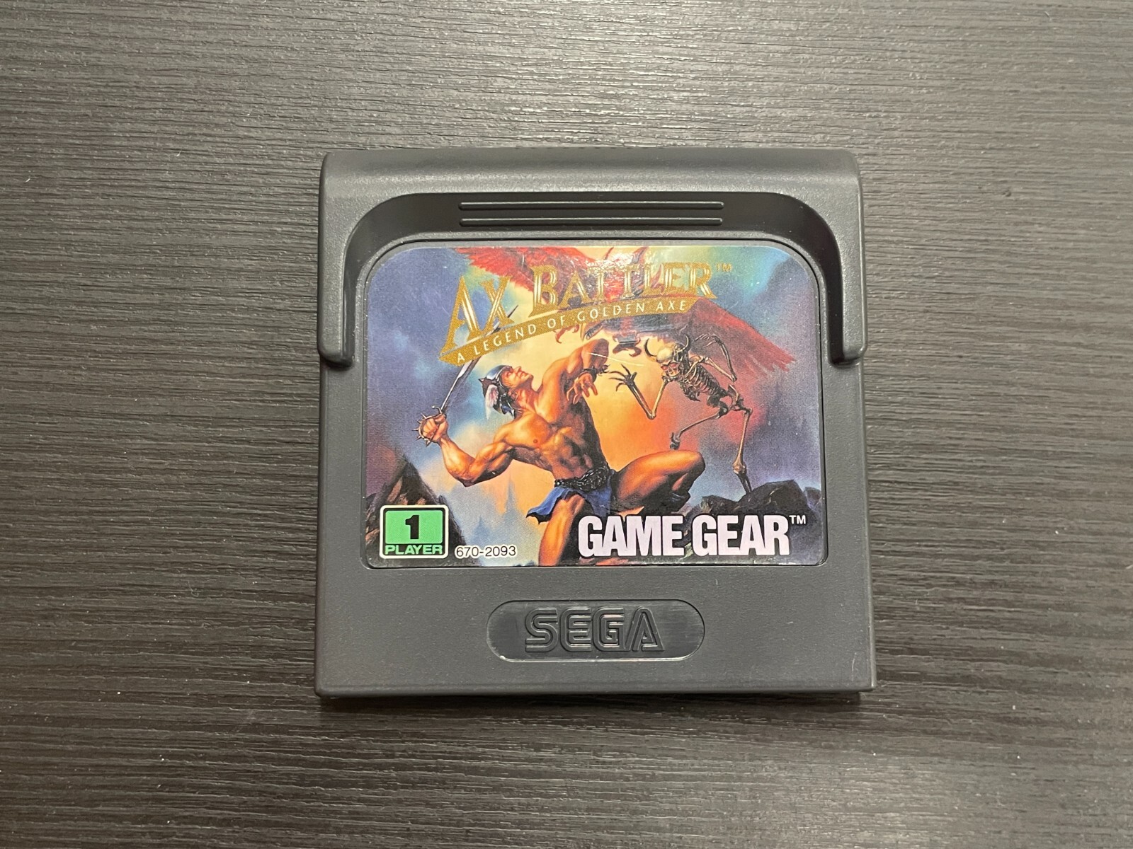 Ax Battler A Legend of Golden Axe Sega Game Gear Loose PAL EUR