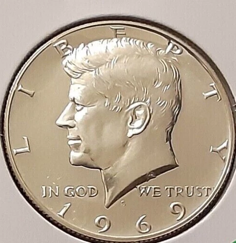 1969-S Kennedy Proof Half Dollar 40% Silver GEM BU UNCIRCULATED