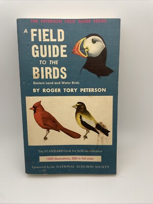 A Field Guild To The Birds Easter Land And Water Birds By Roger Tory Peterson