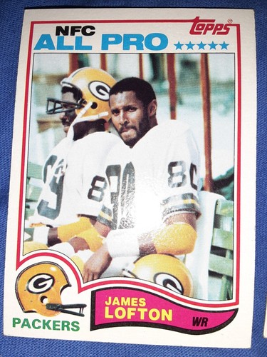 James Lofton [All Pro] #364 1982 Topps card