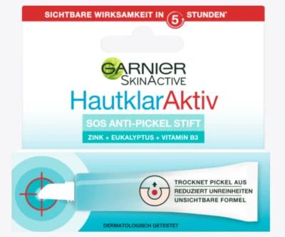 Garnier Skin Active Anti Pickel SOS Stift Hautklar Aktiv, 10 ml