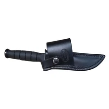 Custom Leather Knife Sheath That Fits A Ka bar Marine Shorty Fighter Knife 