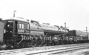 Southern Pacific Railroad Cab Forward  Steam Locomotive 4166 SP Train photo