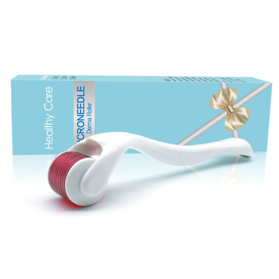 Derma Roller 0.5mm - 540 Titanium Microneedling Roller for Face Body Beard Hair