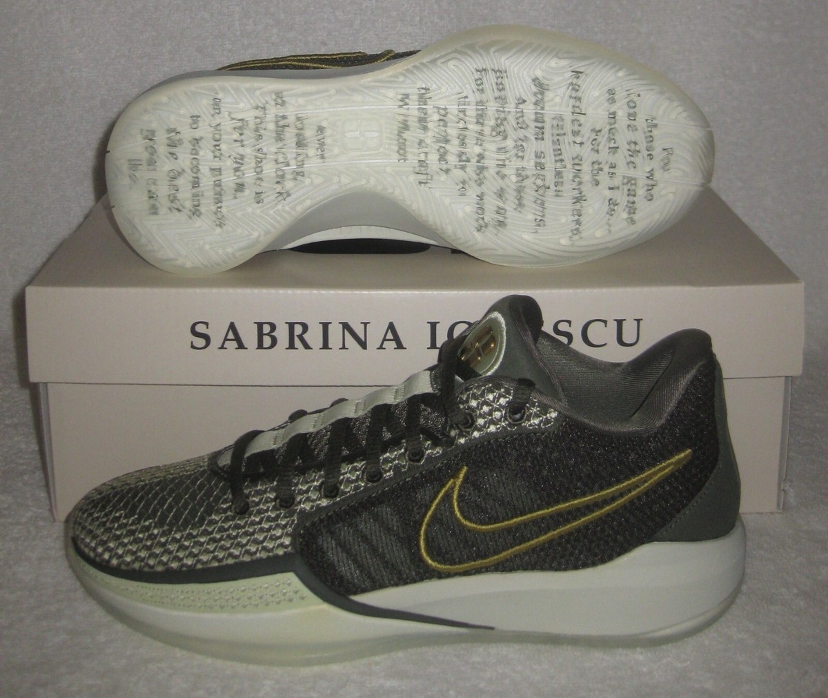 Size 7.5 - Nike Sabrina 1 Dedication W for sale online | eBay