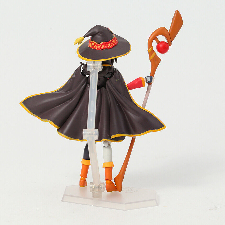 13cm Anime Konosuba! Legend Of Crimson Megumin 407# Pvc Action Figure Toy  Model Collection Child Gifts