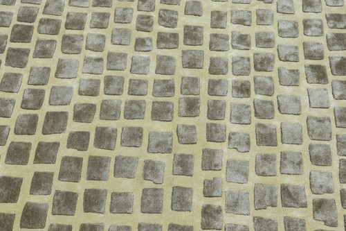 Parisian Hand-Tufted Natural Wool And Silk Area Rug 4x6Oushak Living Room Carpet - Picture 158 of 264