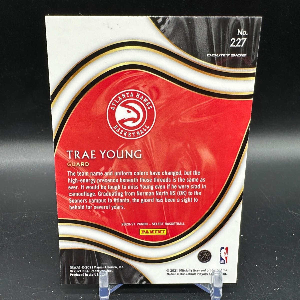 Trae Young Retail Courtside Base 2020-21 Select #227
