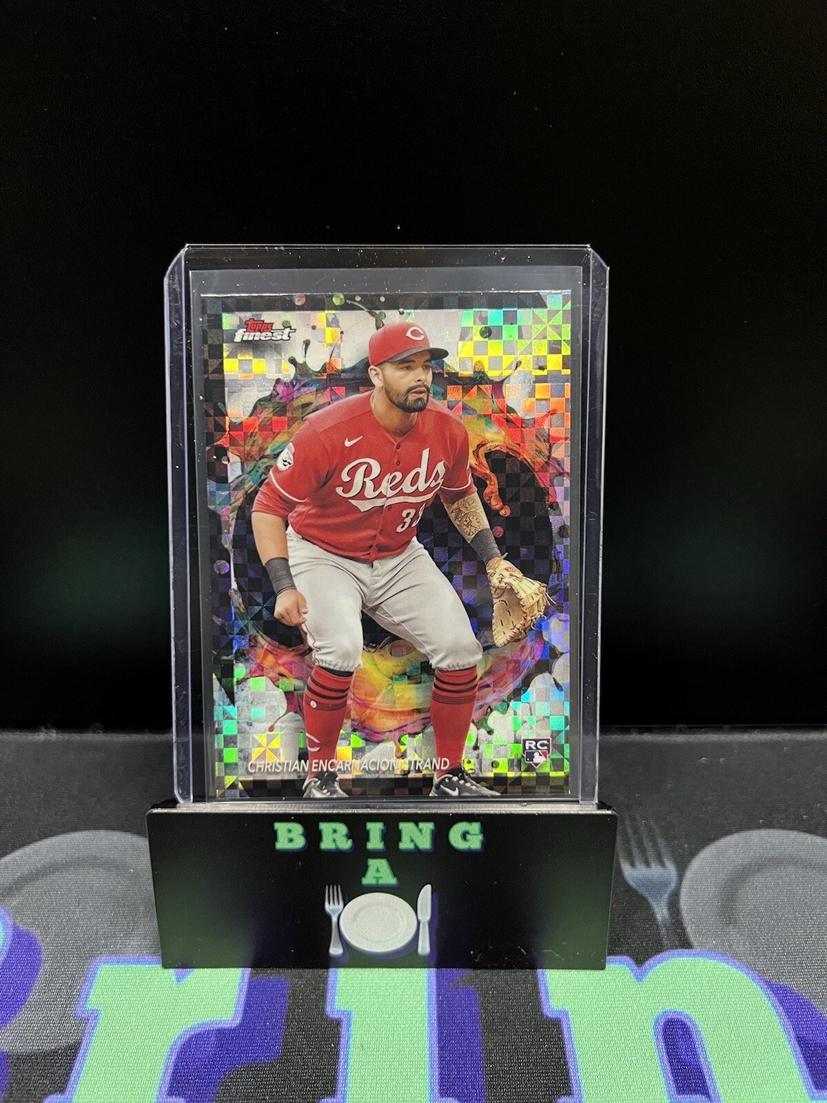 2024 Topps Finest Christian Encarnacion Strand RC Rare Xfractor #257 - Reds